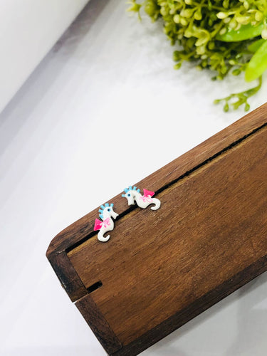 925 Silver Sea Earrings